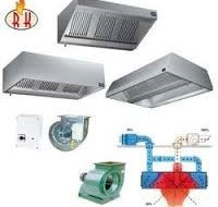 Exhaust Hood with Fresh Air provision, Exhaust Fan & Motor including Fitting & fixing.