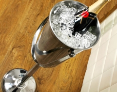 Wine Bucket Cooler With Stand