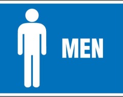 Toilet Sign MEN